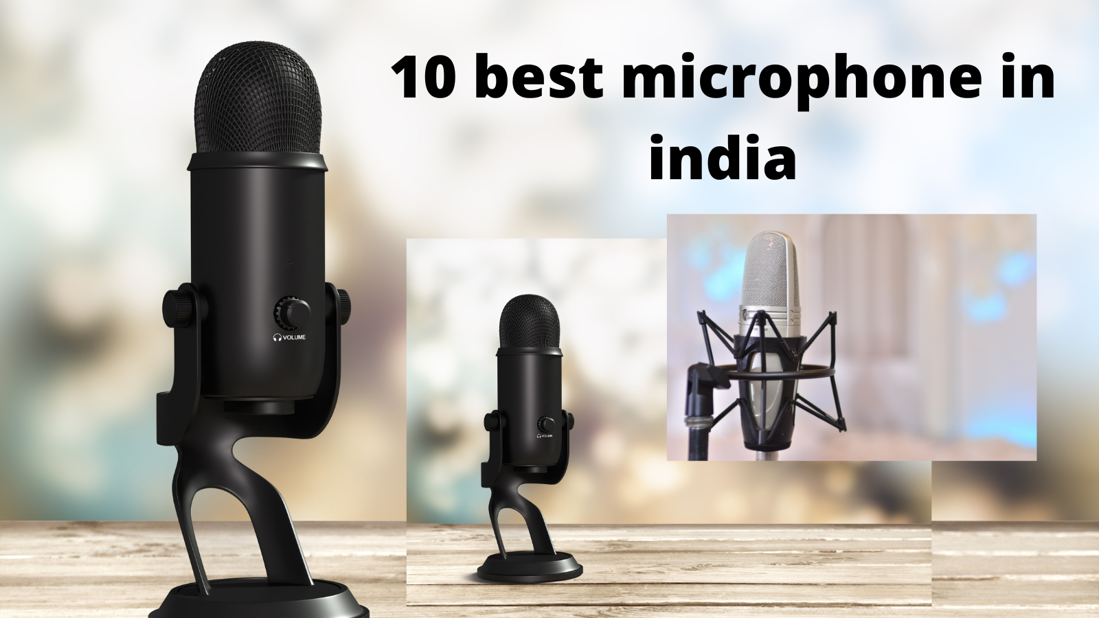10 best microphones in india